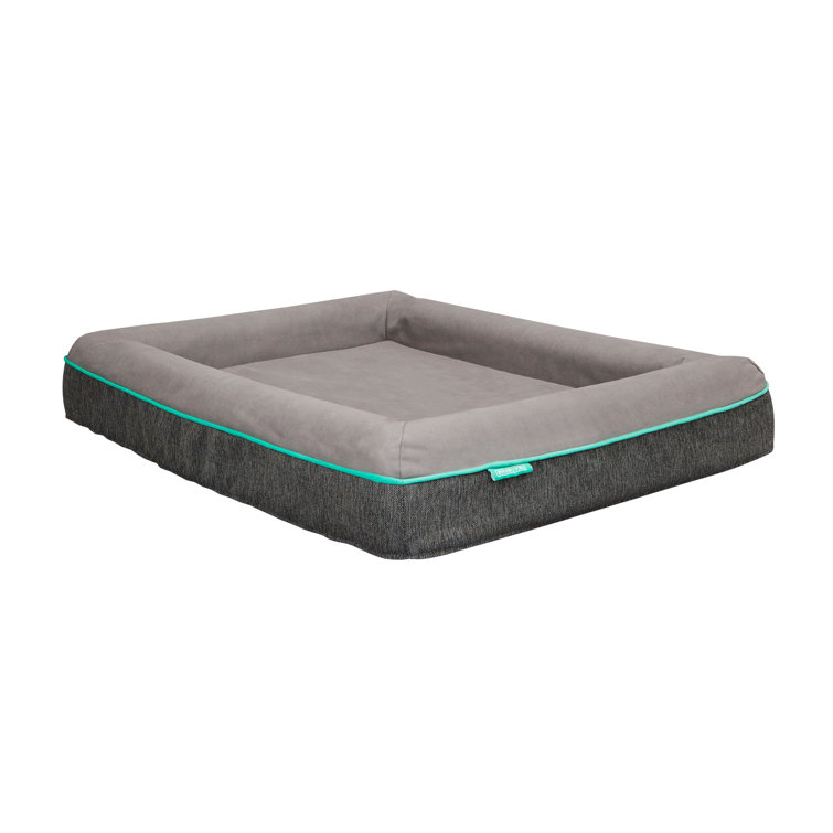 Frisco rectangular bolster outlet pet bed